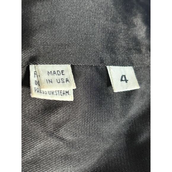 Vintage Gallery Faux Fur Patchwork Belted Coat Fur Collar Southwestern Artsy - Picture 11 of 14